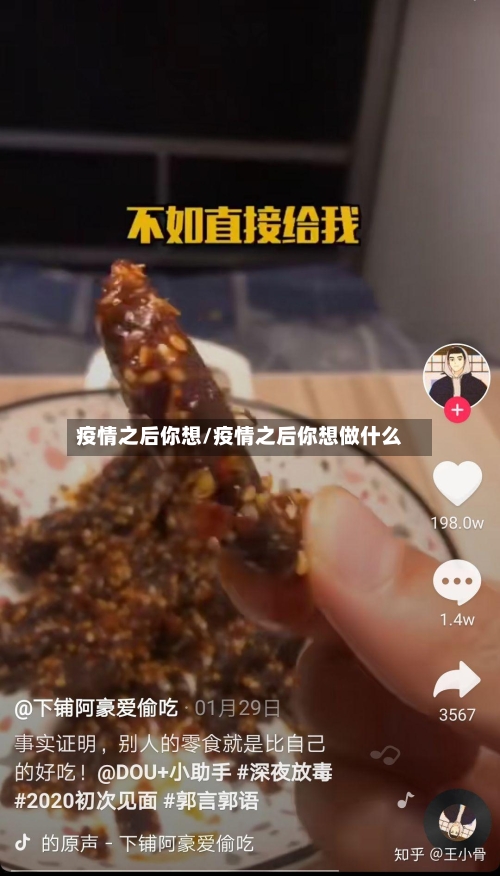 疫情之后你想/疫情之后你想做什么