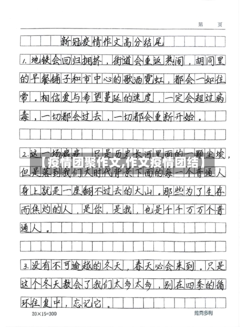 【疫情团聚作文,作文疫情团结】