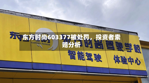 东方时尚603377被处罚，投资者索赔分析
