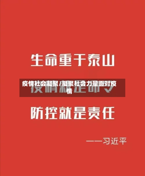 疫情社会凝聚/凝聚社会力量面对疫情