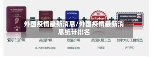 外国疫情最新消息/外国疫情最新消息统计排名