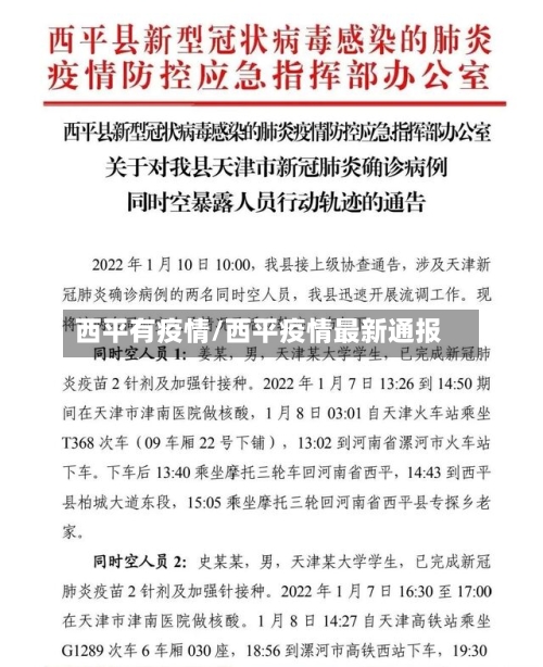 西平有疫情/西平疫情最新通报