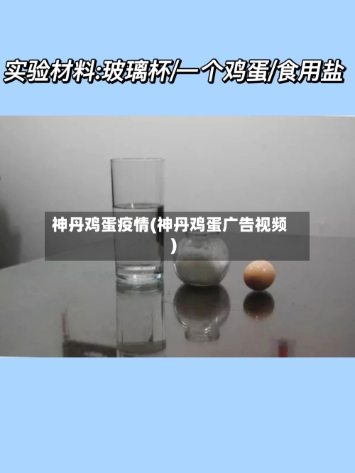 神丹鸡蛋疫情(神丹鸡蛋广告视频)