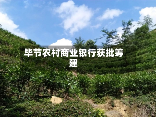 毕节农村商业银行获批筹建