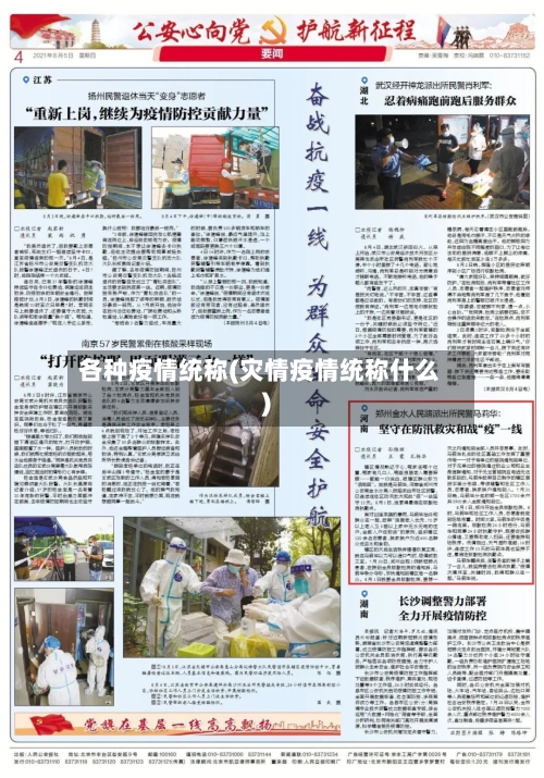 各种疫情统称(灾情疫情统称什么)